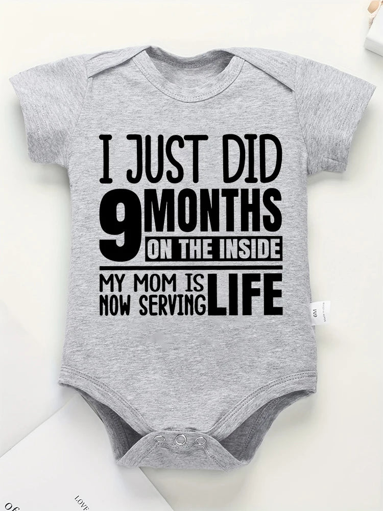 Funny Creative Newborn Onesie Kawaii Harajuku Cotton Baby Girl Boy Clothes Home Casual Comfy O-neck Infant Romper Fast Delivery