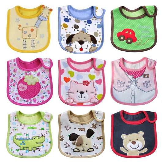 1PCS Newborn Baby Bibs Waterproof Bib Bandana Baberos Bibs For Kids Girls Boys Bib Baby Clothing
