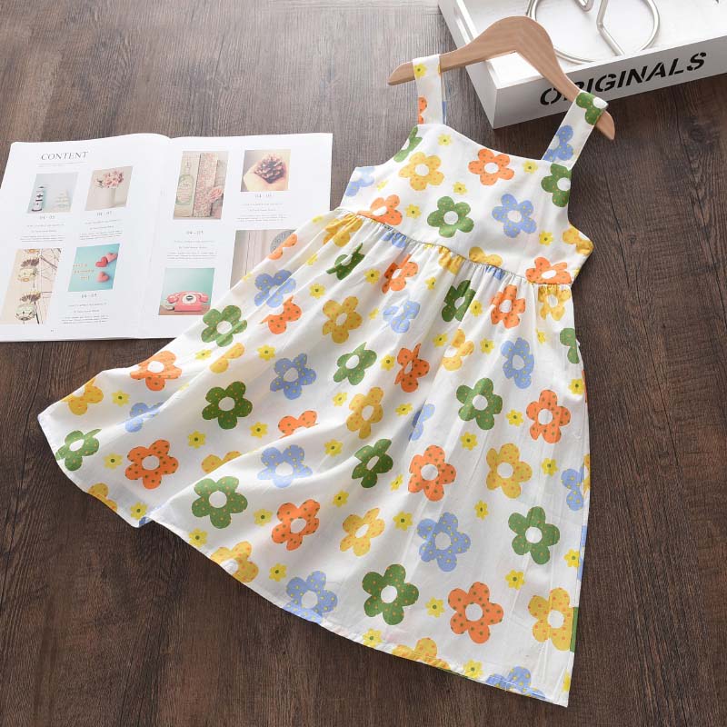 Bear Leader Girl Princess Dress New Summer Kid Girls Dress Floral Sweet Children Party Suits Butterfly Costume Children Clothing