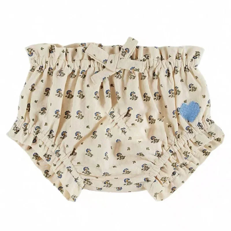 Pre-sale(ship March) 2025 EM Floral Romper Girl Printed Boys Rompers Toddler Girls Clothes Birthday Baby Suit baby onesie