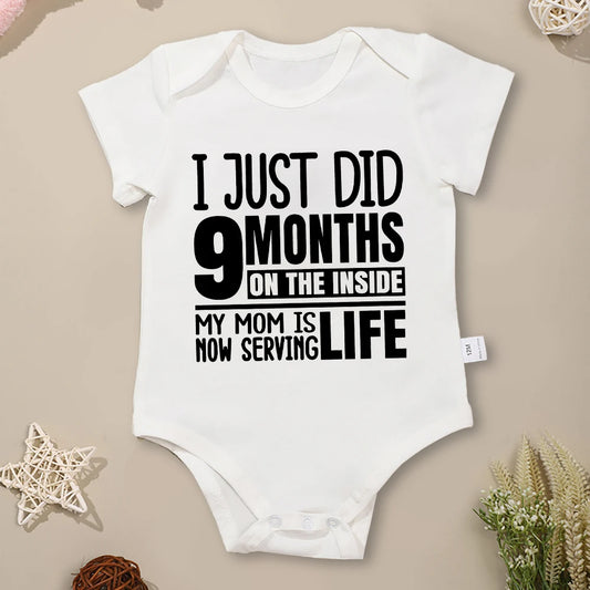 Funny Creative Newborn Onesie Kawaii Harajuku Cotton Baby Girl Boy Clothes Home Casual Comfy O-neck Infant Romper Fast Delivery