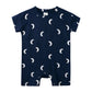 Summer Short Sleeved Baby Rompers 0-2Y Striped Onesies for Newborn Baby Boy Infant Girl Moon Printed Jumpsuit Baby Clothing