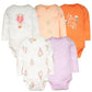 Baby Boy Bodysuits 5 Pieces Newborn Clothes Set Toddler Baby Girl Clothing 100% Cotton Soft Infant New Cartoon Bebe Jumpsuits