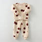 Toddler Baby Clothes Set Spring Autumn Fleece Suits Baby Sweater Tops + Pants 2pcs Toddler Kids Clothes