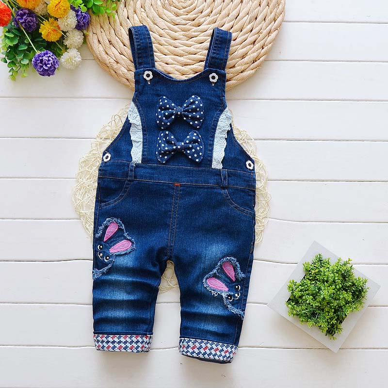 IENENS Kids Baby Girls Clothes Clothing Trousers Jumpsuit Playsuit Toddler Infant Girl Long Pants Denim Jeans Overalls Dungarees