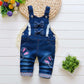 IENENS Kids Baby Girls Clothes Clothing Trousers Jumpsuit Playsuit Toddler Infant Girl Long Pants Denim Jeans Overalls Dungarees