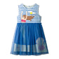 2021 Summer Girls Dress Brand Casual Kids Clothes Party Princess Dresses for Children Costume Embroidery Mermaid