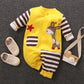 PatPat Hot Sale Autumn Animal Design Cotton Baby Rompers Baby Jumpsuit  Baby Boy BodySuits Baby Clothing