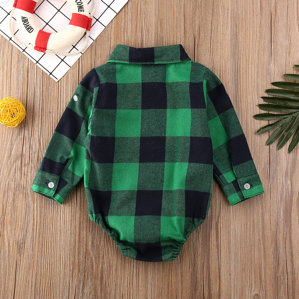 Citgeett Spring Newborn Baby Boys Girls Plaid Jumpsuit Bodysuit Cotton Clothes Autumn Outfits Clothing