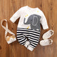 PatPat Hot Sale Autumn Animal Design Cotton Baby Rompers Baby Jumpsuit  Baby Boy BodySuits Baby Clothing