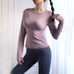 2019 New Sports Tops Gym Women Fitness T Shirt Woman Long Sleeve Yoga Top Mesh Womens Gym Tops Sports Wear yoga suit  Shirts gym