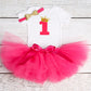 1 Year Baby Girl Clothes Unicorn Party tutu Girls Dress Newborn Baby Girls 1st Birthday Outfits Toddler Girls Boutique Clothing