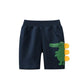 Orangemom Summer Kids Boy Shorts Cotton Boys' Shorts Baby Casual Cartoon Solid Sport Style With Pocket Pants Outwear Boy Shorts