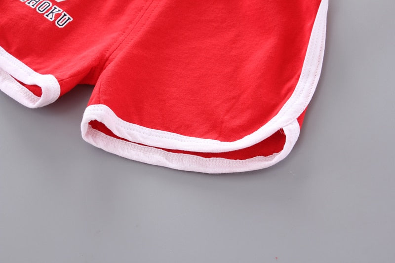 IENENS Boy Girl Football Kit Clothing Sets Vest + Shorts Boy Suit Toddler Sleeveless Tracksuit Kids Baby Basketball Clothes