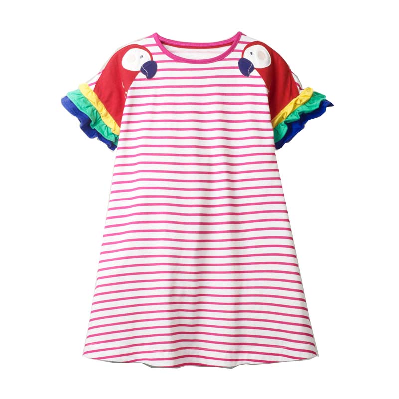2021 Summer Girls Dress Brand Casual Kids Clothes Party Princess Dresses for Children Costume Embroidery Mermaid