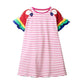 2021 Summer Girls Dress Brand Casual Kids Clothes Party Princess Dresses for Children Costume Embroidery Mermaid