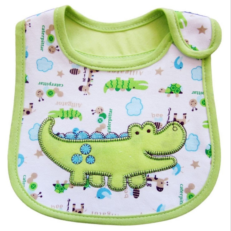 1PCS Newborn Baby Bibs Waterproof  Bib Bandana Baberos Bibs For Kids  Girls Boys Bib Baby Clothing