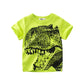 2020 Summer Boys T Shirts Clothing Short Sleeve 100% Cotton Dinosaur Cartoon Children T Shirts Girls 2-8Y High Quality Kids Tees