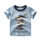 2020 Summer Boys T Shirts Clothing Short Sleeve 100% Cotton Dinosaur Cartoon Children T Shirts Girls 2-8Y High Quality Kids Tees