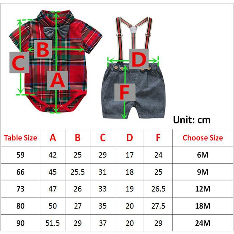 Baby Boys Bow Formal Romper Clothes Suits Gentleman Party Suit Soft Cotton Solid Jumpsuit + Suspender Pants Infant Toddler Set 1