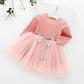 Baby Girls Autumn Winter Dress Long Sleeves Tutu Dresses Birthday Princess Vestidos Costume Baby Kids Daily Clothes Infantil 24M