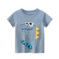 2022 Handsome baby short sleeves cotton clothes summer children&#39;s clothing boy teenage clothing boys clothes