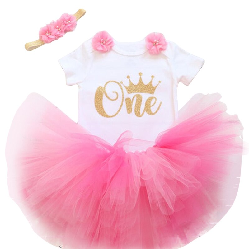Unicorn Party Dresses For 1 Year Baby Girl Birthday Outfits Clothes Tutu Cake Smash Dresses Infant Christening Gowns 12 Months