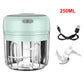 Electric Food Crusher Mini Garlic Press Garlic Crusher Vegetable Chopper For Kitchen Crushed Garlic Crushed Ginger Crushed Chili