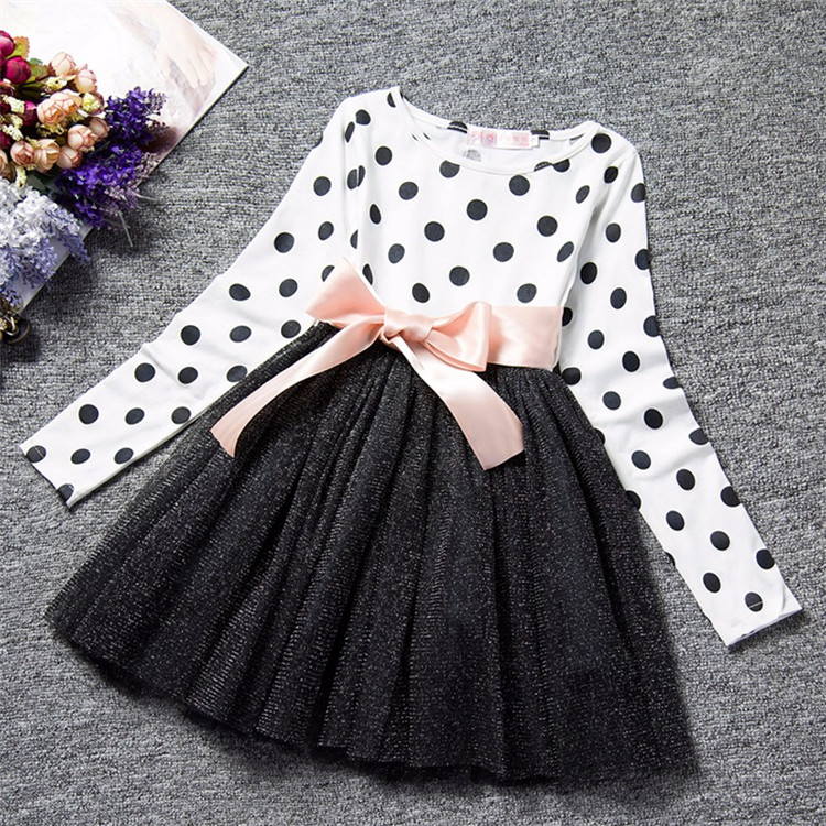 Baby Girls Autumn Winter Dress Long Sleeves Tutu Dresses Birthday Princess Vestidos Costume Baby Kids Daily Clothes Infantil 24M