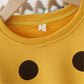 2019 Baby Girls Clothes Long Sleeve Cotton Dot Hoodies Sweatershirt Autumn Winter Casual Tops