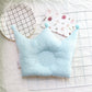 1Pcs Baby Pillows Cute Cartoon Pillow Anti Deflection Head Geometric Crown Shaped Breathable Infant Pillow Nursing Sleep Support