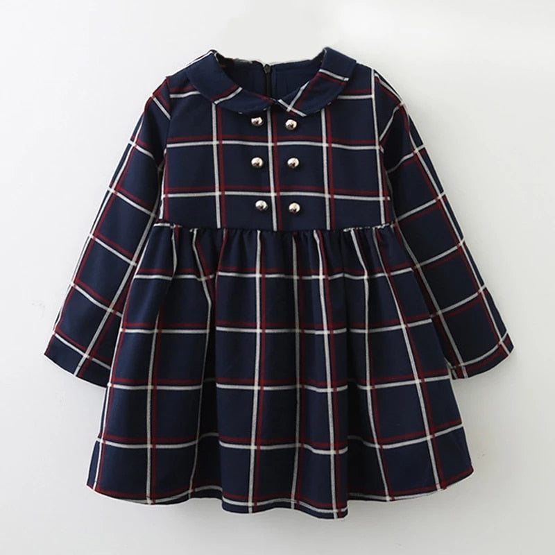 Humor Bear Girls Dress Summer Autumn Flower Princess Dress Toddler Girl Clothes Children Clothing Cute Animal Baby Girls Dresses