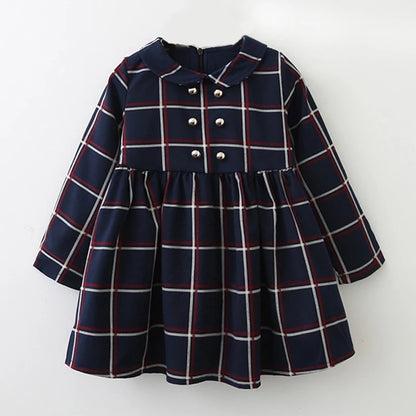 Humor Bear Girls Dress Summer Autumn Flower Princess Dress Toddler Girl Clothes Children Clothing Cute Animal Baby Girls Dresses