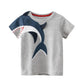 2022 Handsome baby short sleeves cotton clothes summer children&#39;s clothing boy teenage clothing boys clothes