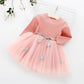 Baby Girls Autumn Winter Dress Long Sleeves Tutu Dresses Birthday Princess Vestidos Costume Baby Kids Daily Clothes Infantil 24M