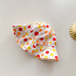 Cute Summer Baby Girl Bucket Hat Print Outdoor Bowknot Kids Girl Sun Hat Children Intant Toddler Panama Beach Cap